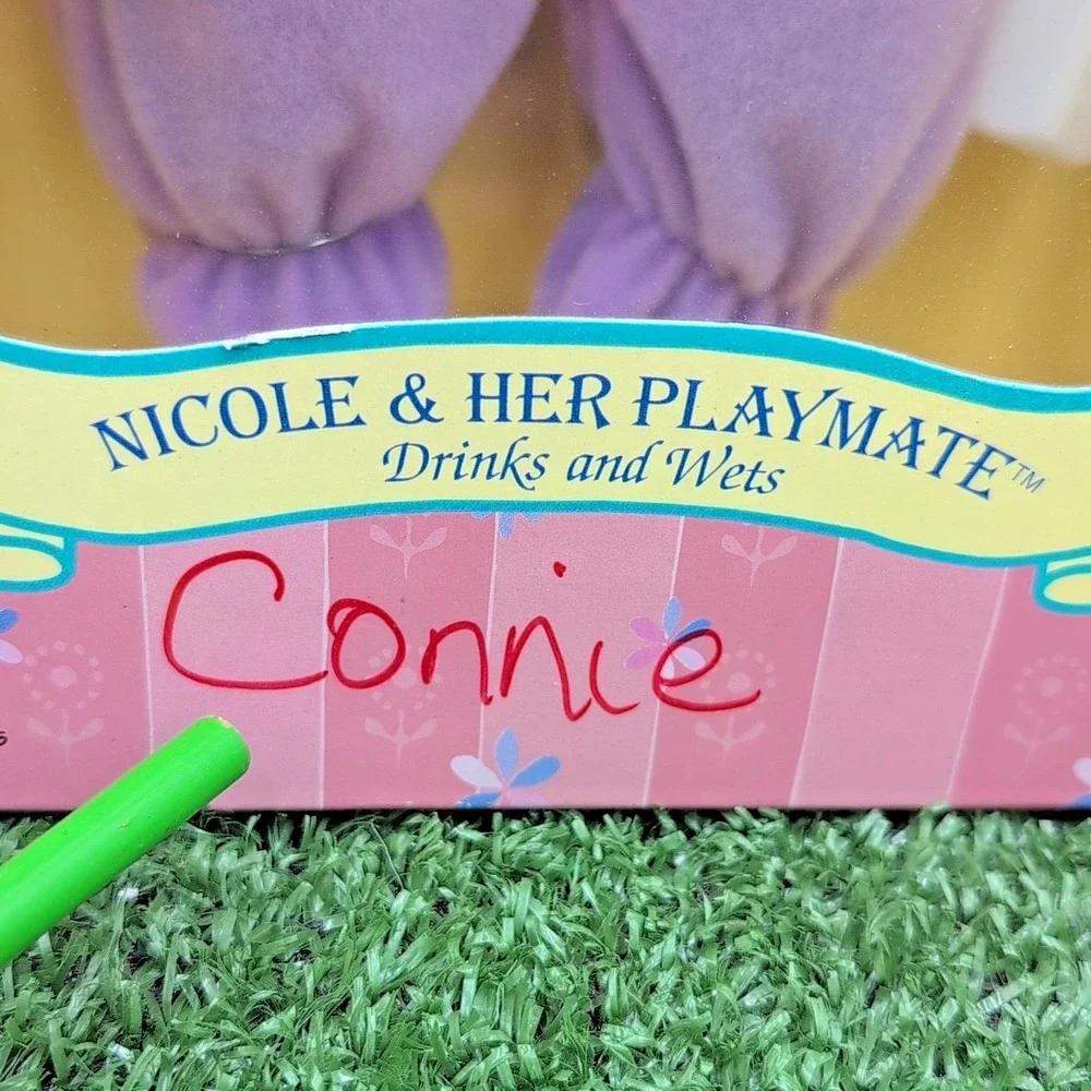 Vintage 1987 Precious Playmates Doll 1987 Nicole &‎ Her Playmate - New in Box
